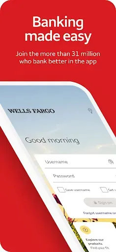 Скриншот 1 — Wells Fargo Mobile®
