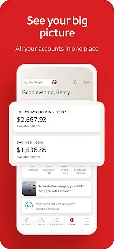 Скриншот 2 — Wells Fargo Mobile®