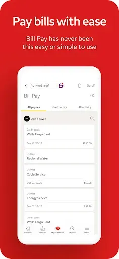 Скриншот 5 — Wells Fargo Mobile®