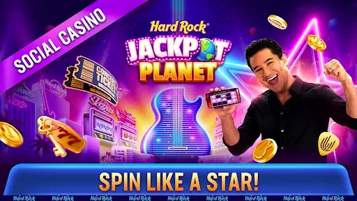 Скриншот 1 — Hard Rock Jackpot Planet