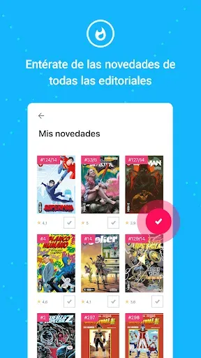 Скриншот 4 — Whakoom ¡Organiza tus cómics!