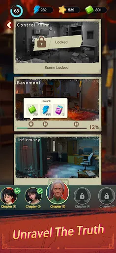 Скриншот 8 — Haunted Merge: Horror Story