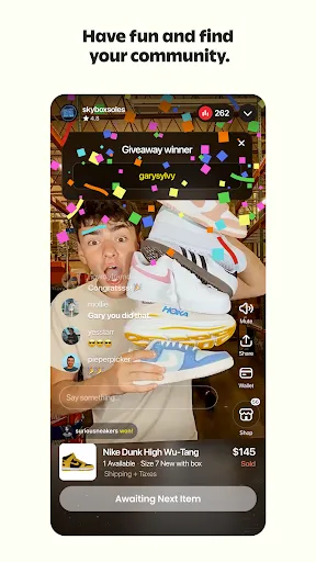 Скриншот 3 — Whatnot: Shop, Sell, Connect