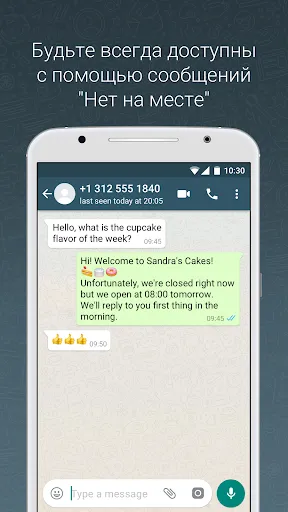 Скриншот 3 — WhatsApp Business
