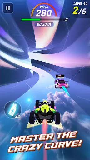 Скриншот 1 — Car Rush 3D: Speed Legend
