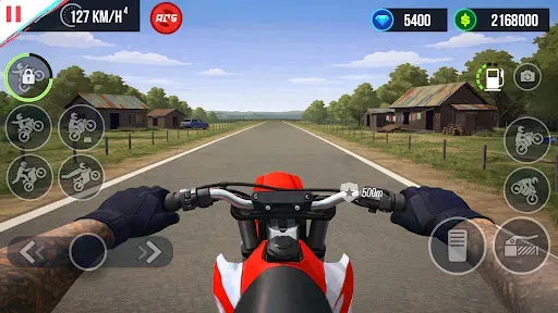 Скриншот 5 — Wheelie Bike Challenge 3D