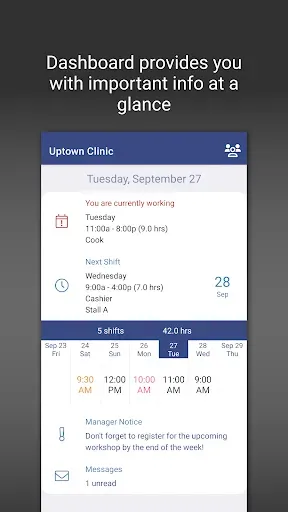 Скриншот 2 — WhenToWork Employee Scheduling