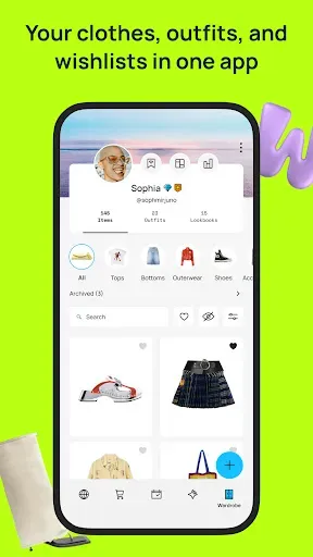 Скриншот 2 — Whering:Digital Closet Stylist