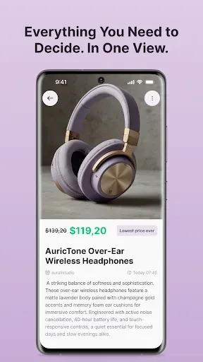 Скриншот 4 — Whisprice: Smart Price Tracker