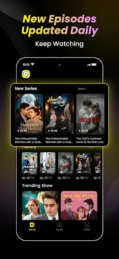 Скриншот 4 — Popkon - Trending Short Dramas