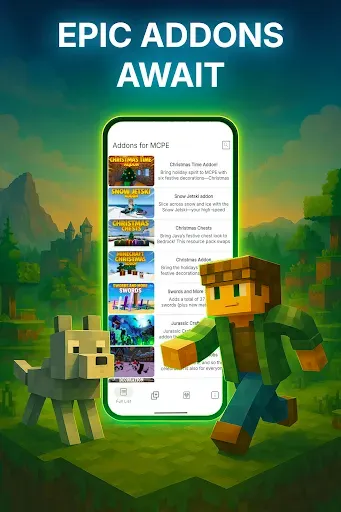 Скриншот 1 — Addons for Minecraft PE
