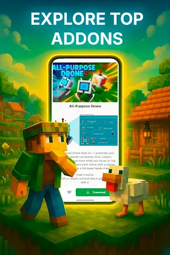 Скриншот 2 — Addons for Minecraft PE