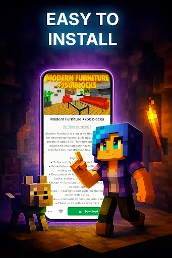 Скриншот 3 — Addons for Minecraft PE