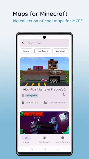 Скриншот 1 — Maps for Minecraft Pe