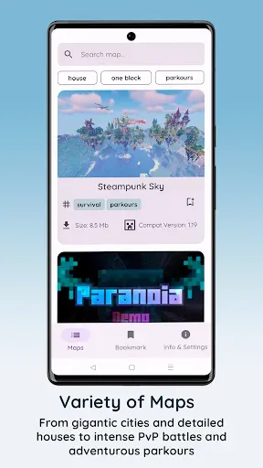 Скриншот 2 — Maps for Minecraft Pe