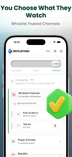 Скриншот 3 — WhitelistVideo - Safe Videos