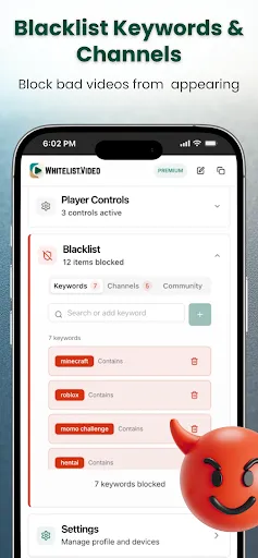 Скриншот 7 — WhitelistVideo - Safe Videos