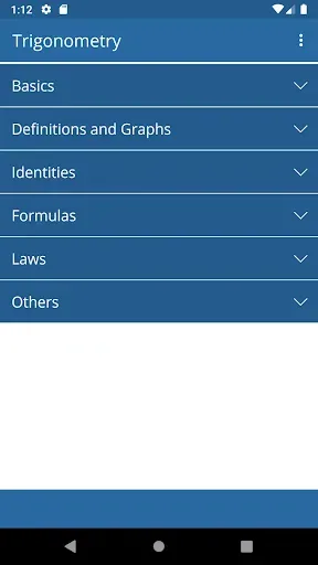 Скриншот 2 — Math Formulas