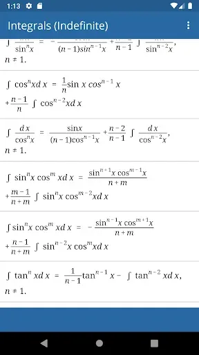 Скриншот 4 — Math Formulas