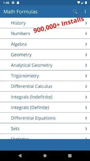 Скриншот 7 — Math Formulas