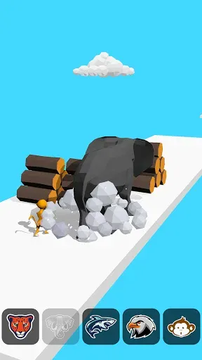 Скриншот 2 — Animal Transform: Epic Race 3D