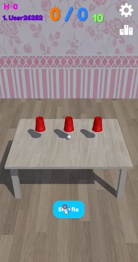 Скриншот 1 — [365fun] Cups and Balls