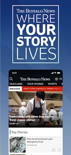 Скриншот 1 — The Buffalo News App