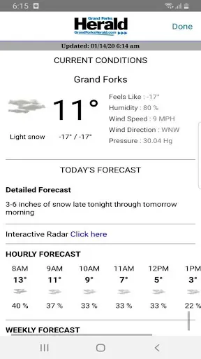 Скриншот 5 — Grand Forks Herald