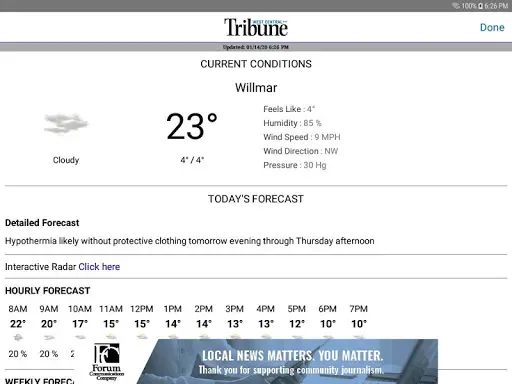 Скриншот 8 — West Central Tribune