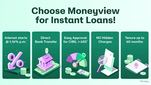 Скриншот 3 — Moneyview: UPI, Personal Loans