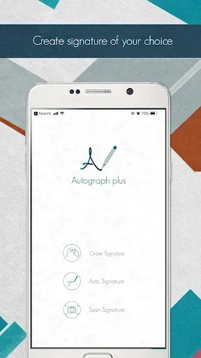 Скриншот 1 — Автограф +: Создатель подписи