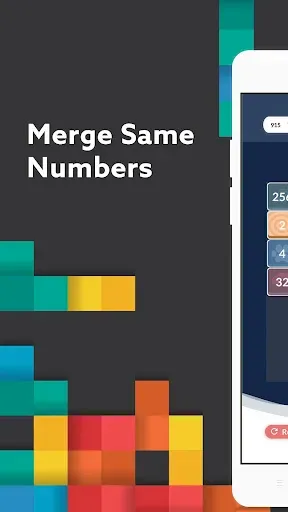 Скриншот 1 — Doubles: Merge Number Blocks