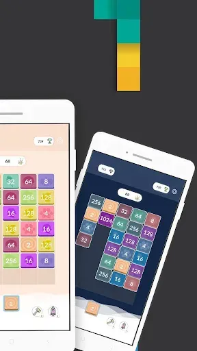 Скриншот 4 — Doubles: Merge Number Blocks