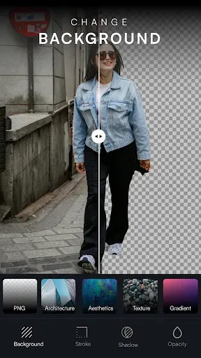 Скриншот 1 — eZy AI Background Changer
