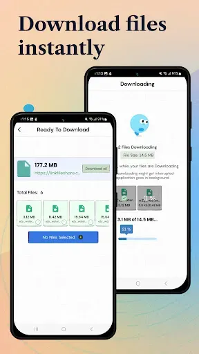 Скриншот 5 — LinkFileShare: Send via link