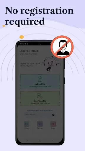 Скриншот 6 — LinkFileShare: Send via link