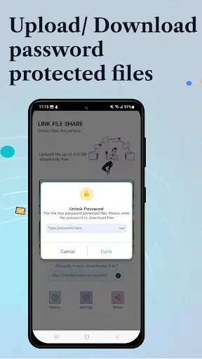 Скриншот 7 — LinkFileShare: Send via link