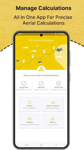 Скриншот 1 — eZy Distance Calculator