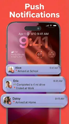Скриншот 3 — Tracky : Location GPS Sharing