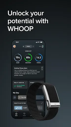 Скриншот 1 — WHOOP