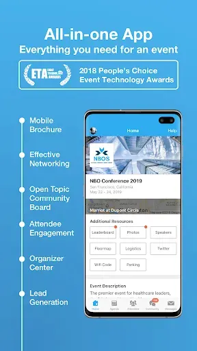 Скриншот 1 — Whova - Event & Conference App