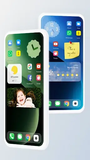 Скриншот 1 — Android 16 Style Widgets