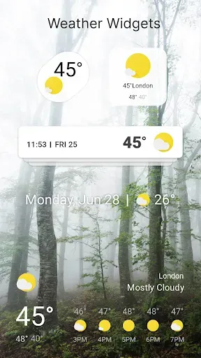Скриншот 5 — Android 16 Style Widgets
