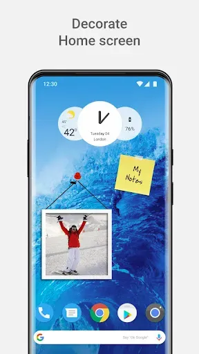 Скриншот 8 — Android 16 Style Widgets