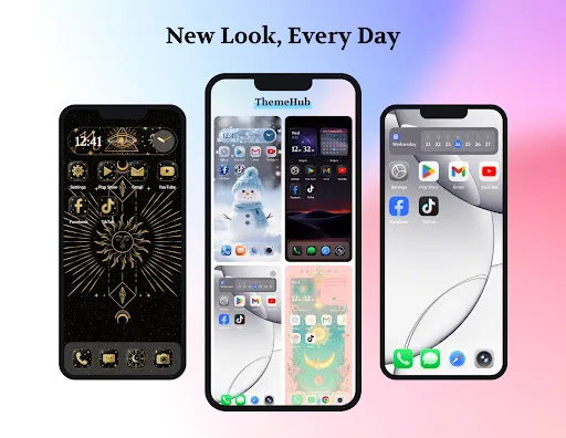Скриншот 1 — ThemeHub - Themes & Widgets