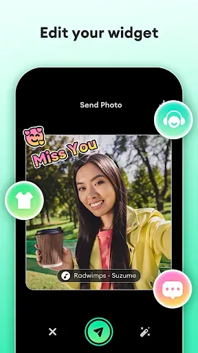 Скриншот 3 — Widgether: Livepic виджет