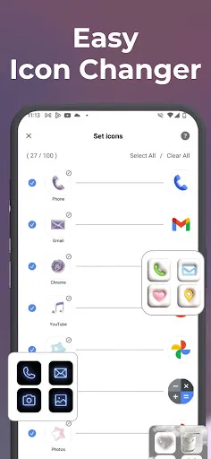 Скриншот 4 — WidgetClub:Theme, Widget, Icon