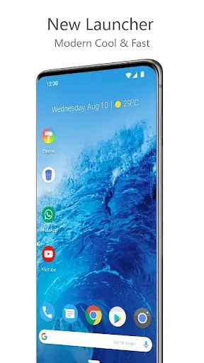Скриншот 1 — Launcher for Android 13 Style