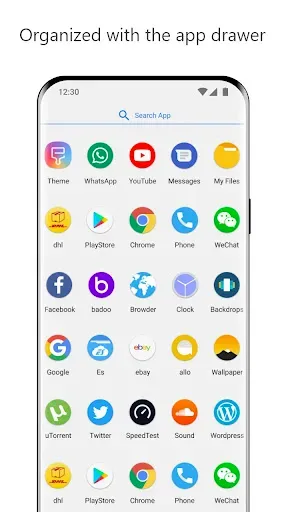 Скриншот 2 — Launcher for Android 13 Style