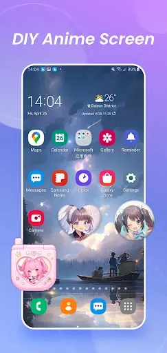Скриншот 4 — Widgify - DIY Live Wallpaper